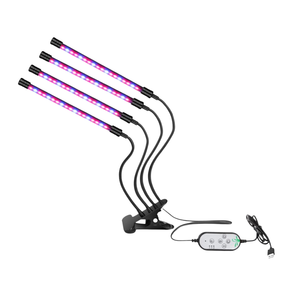 4-Head LED USB Indoor Grow Light